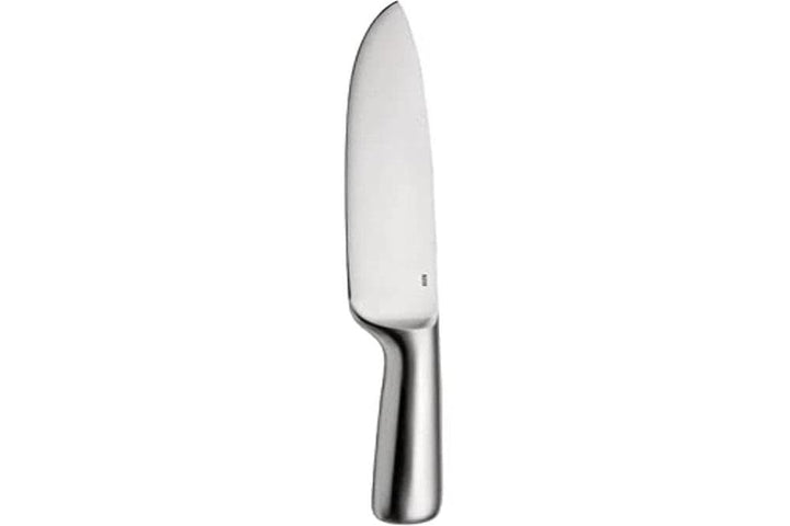 Alessi SG504 Mami Kochmesser,Stahl AISI 420 mattiert, Silber / Schwarz
