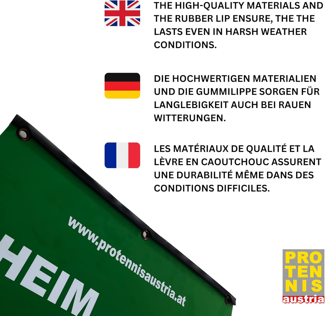 Tennis Spielstandsanzeiger – beidseitige Tennis Zähltafel/Anzeigetafel 60 x 46 cm, 60 x 46 cm
