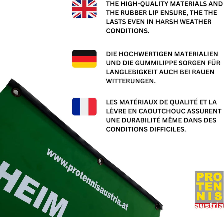 Tennis Spielstandsanzeiger – beidseitige Tennis Zähltafel/Anzeigetafel 60 x 46 cm, 60 x 46 cm