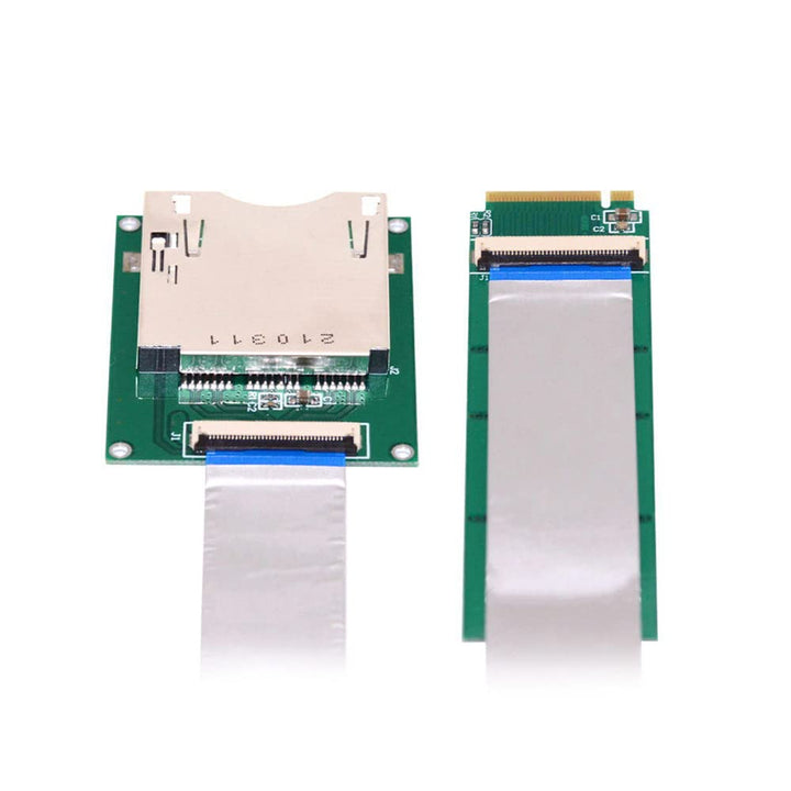 xiwai NGFF M.2 NVMe Câble d'extension de carte mère vers CF Express M2 M-Key pour CFE Type-B Support