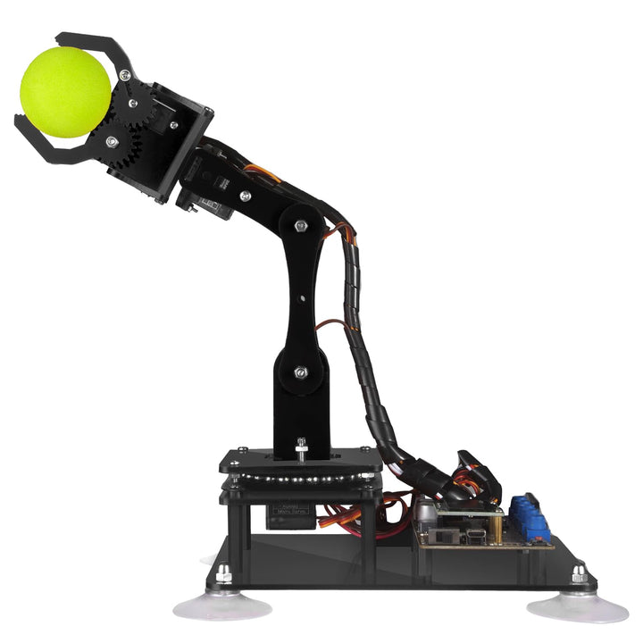 Adeept 5-DOF Roboterarm-Kit Kompatibel mit Arduino IDE | DIY Robot Kit | STEAM Robot Arm Kit mit OLE