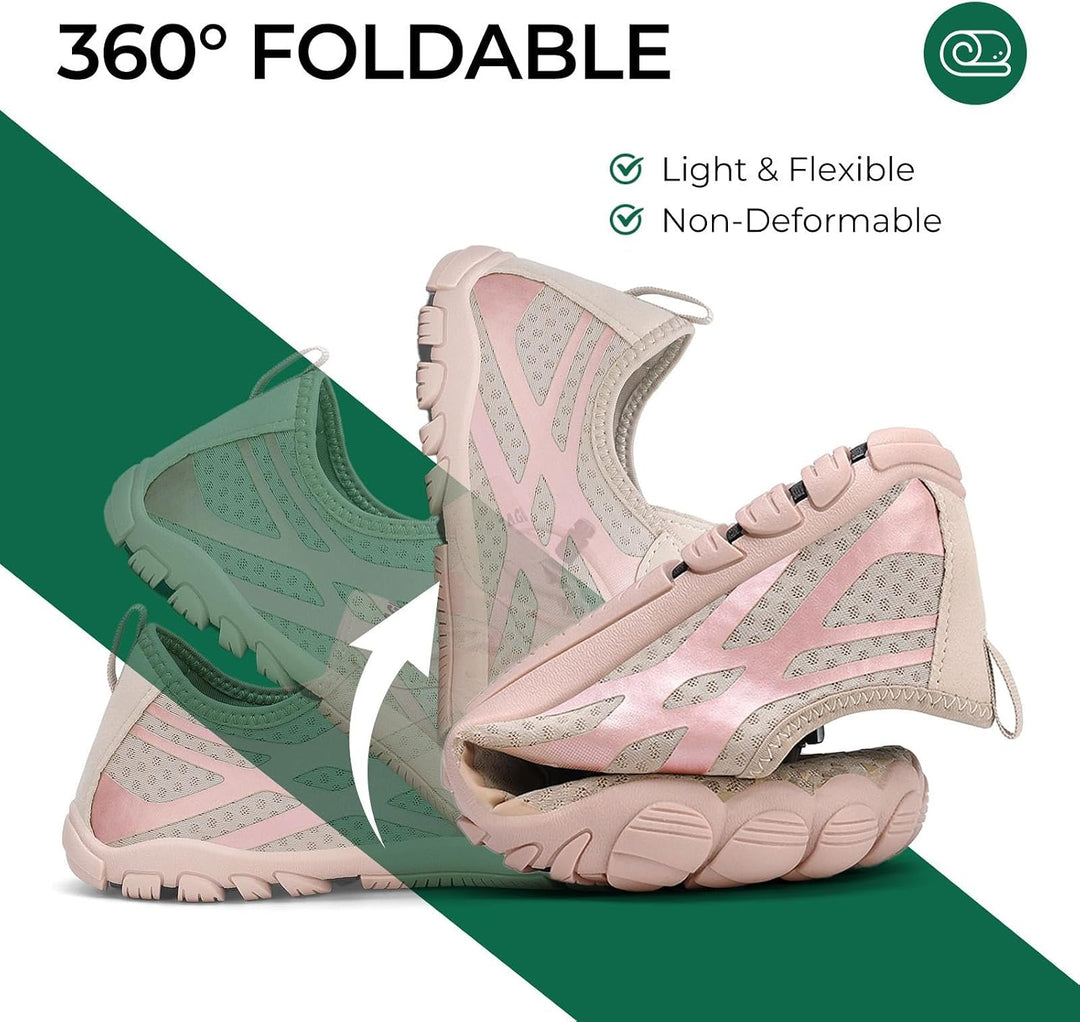 SAGUARO Badeschuhe Damen Herren Wasserschuhe Schwimmschuhe Schnelltrocken Aquaschuhe Strandschuhe Le