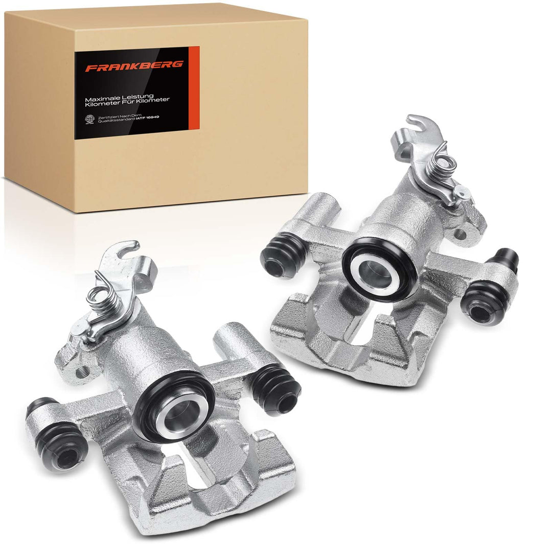 Frankberg 2x Bremssattel Bremszange Hinten Links Rechts Kompatibel mit 323 F V BA 1.5L 1.8L 2.0L 199