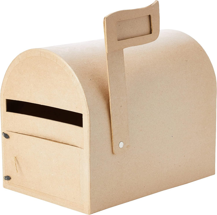 Décopatch EV001O Briefkasten (aus Pappmaché zum Verzieren und Personalisieren, 29 x 19 x 23 cm) 1 St