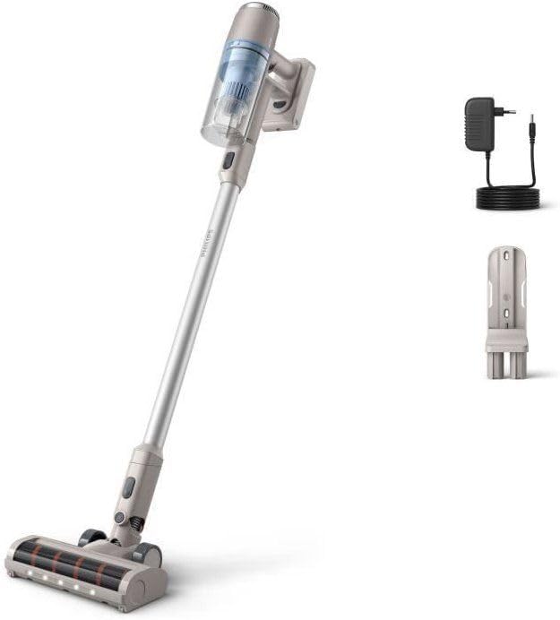 PHILIPS XC2011/01 PowerCyclone 7 - Kabelloser Stielstaubsauger - Bis zu 40 Minuten Akkulaufzeit