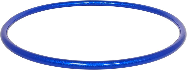 Hoopomania Kinder Hula Hoop Reifen, Hologramm Muster, Ø60/70/80cm Ø60cm Blau, Ø60cm Blau