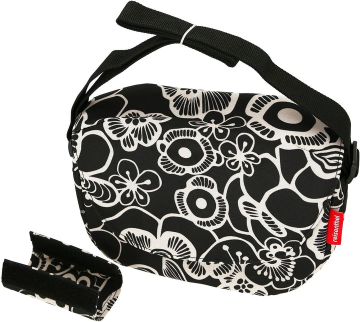 KLICKfix FunBag Handlebar Bag Fleur Black Single, Fleur Black Single