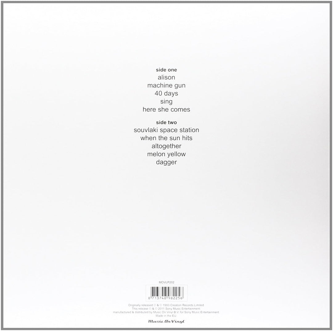 Souvlaki, Vinyl