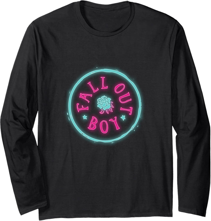 Fall Out Boy – Rosen-Emblem Langarmshirt