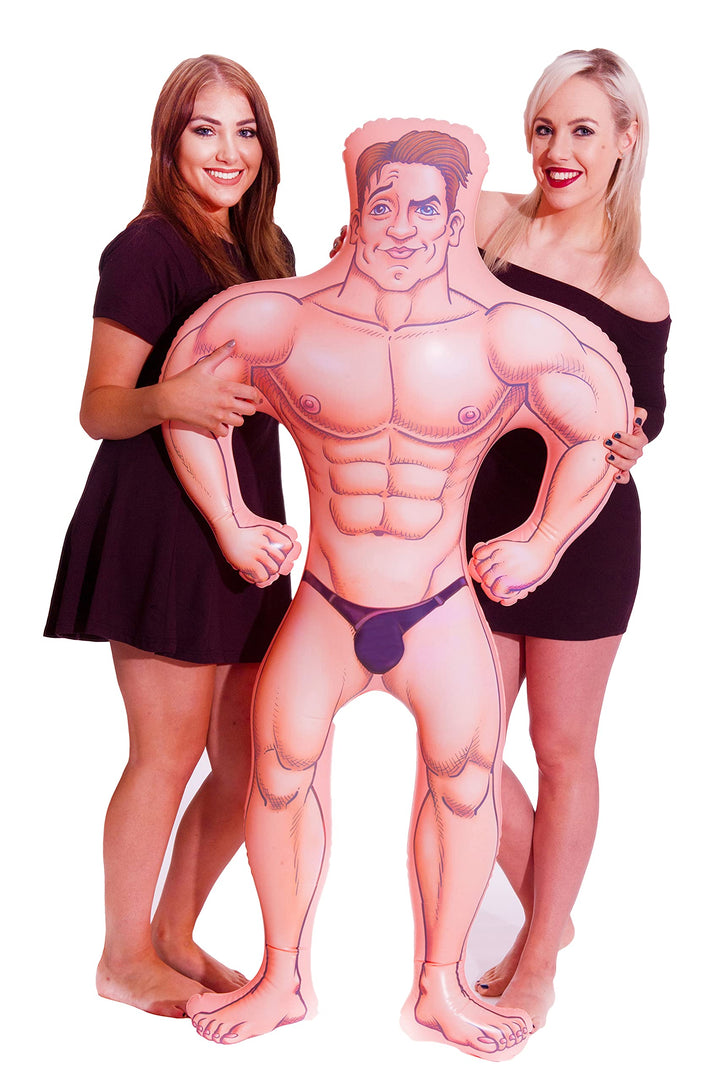 Alandra Party Harry Aufblasbare 1,5 m grosse Hunk-Puppe