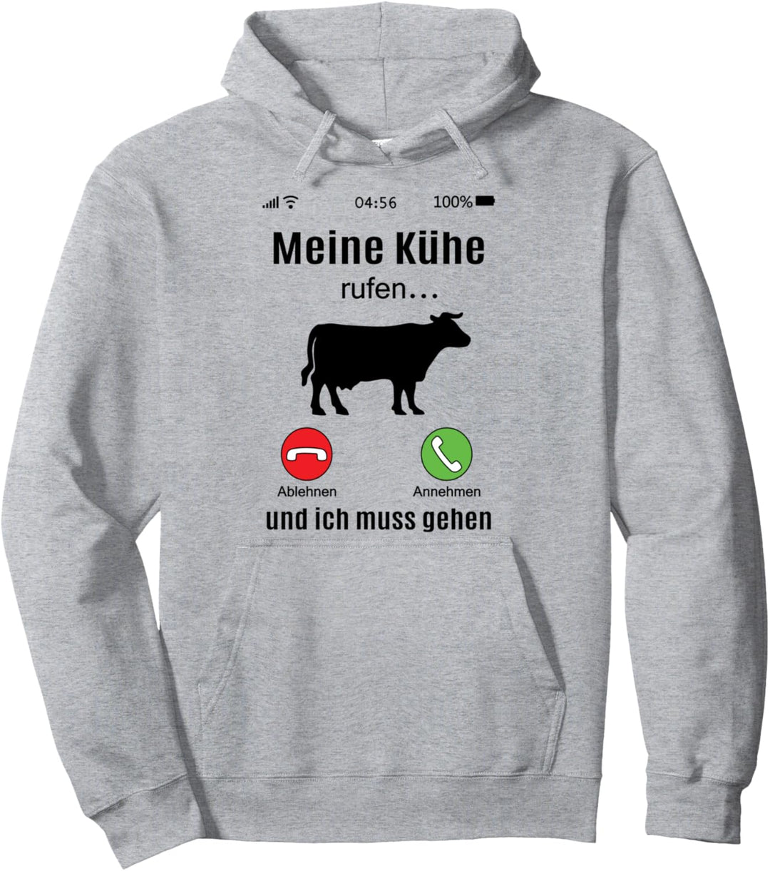 Meine Kühe rufen Kuh Geschenke Bauer Landwirt Bauernhof Pullover Hoodie