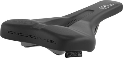 SQlab 610 Ergolux Active 2.0, MTB Tour & Travel Fahrradsattel 14 cm Single, 14 cm Single