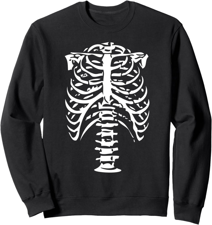 Skelett Rippen Knochen Sweatshirt