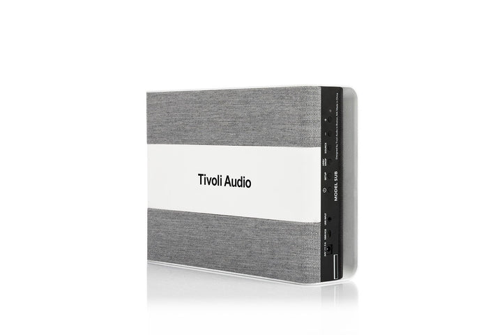 Tivoli Audio 815097018100 "Art Line Model SUB WLAN Subwoofer Weiss/Grau, Weiss/Grau