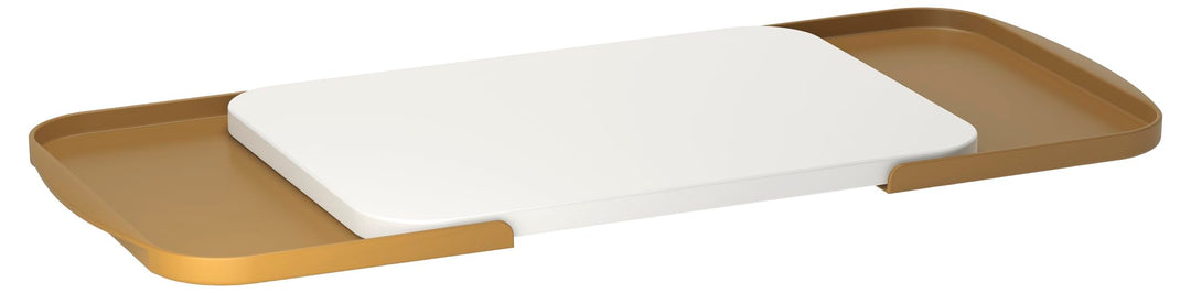 Rosti Separa Schneidebrett mit Schalen 39,5 x 26,8 x 2 cm Curry Curry 39.5L x 26.8B cm, Curry 39.5L