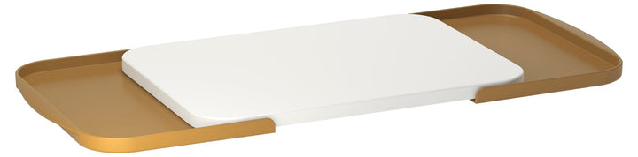 Rosti Separa Schneidebrett mit Schalen 39,5 x 26,8 x 2 cm Curry Curry 39.5L x 26.8B cm, Curry 39.5L