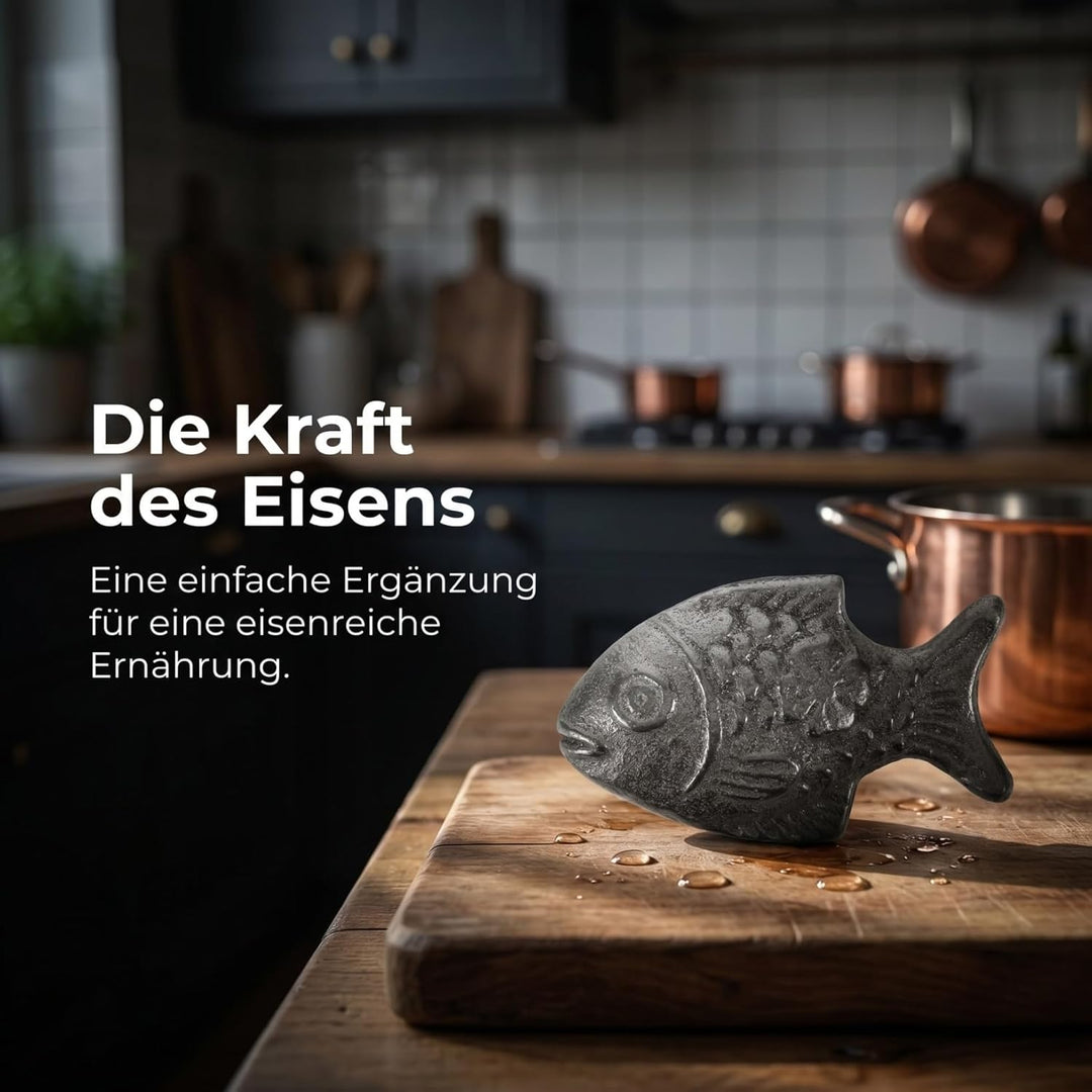 Toyvian 2 Stück Veganer Eisenfisch Fischförmiges Eisenpräparat Natürliches Eisen Für Sportler Eisenf