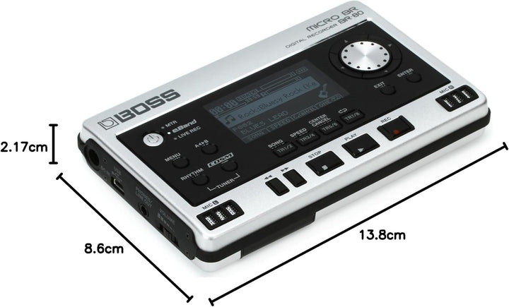 Boss Micro BR-80 Digital Recorder Single, Single