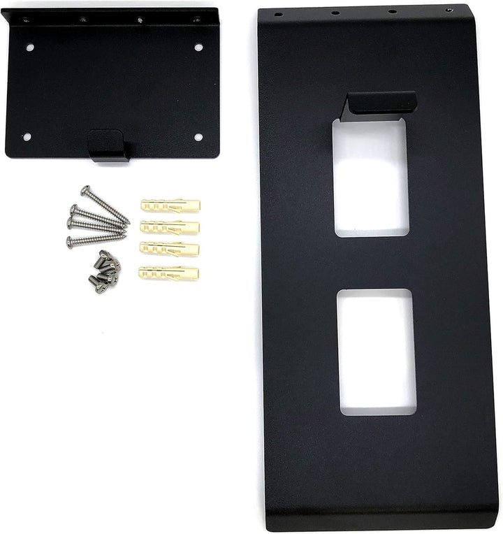 Helmhalterung | Für Motorrad Halter Regal Rack Lagerung Fixierung | Berg an der Wand | Schwarz, Schw