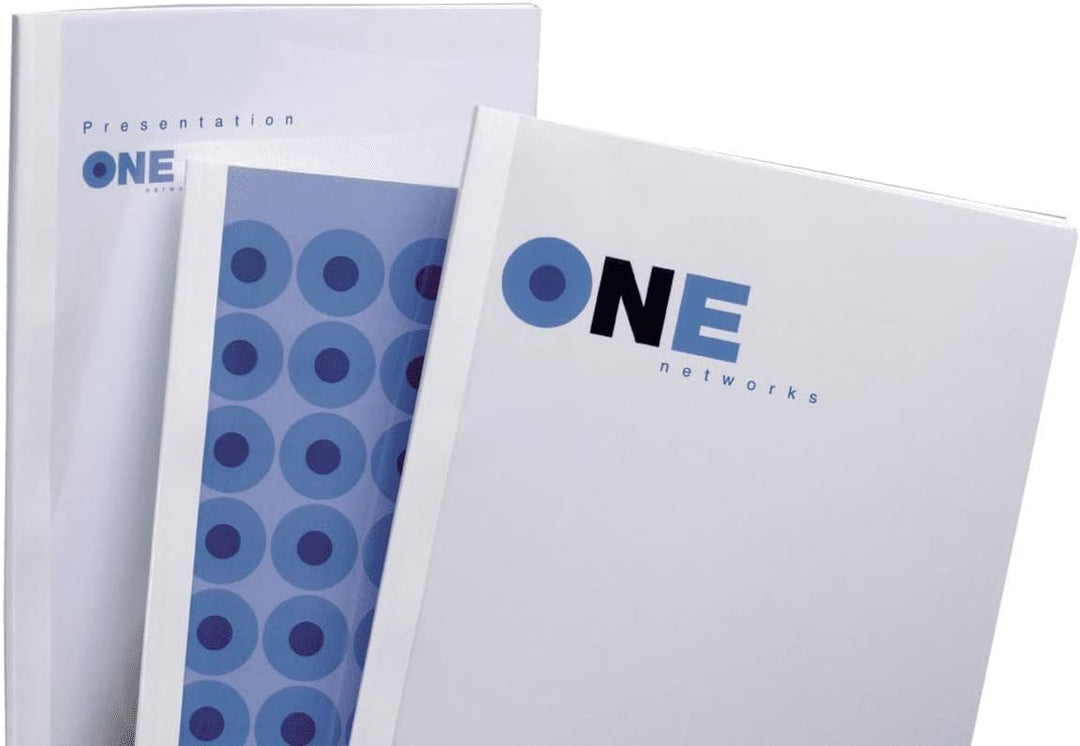 GBC ThermaBind Thermo-Bindemappen, weiss, 50 Stück, 6mm 6 mm, 6 mm