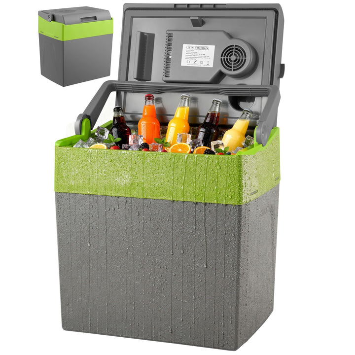 30 Liter 2in1 Kühlbox | Elektrische Kühlbox | Kühltasche | Isoliertasche | Thermobox | Warmhaltebox
