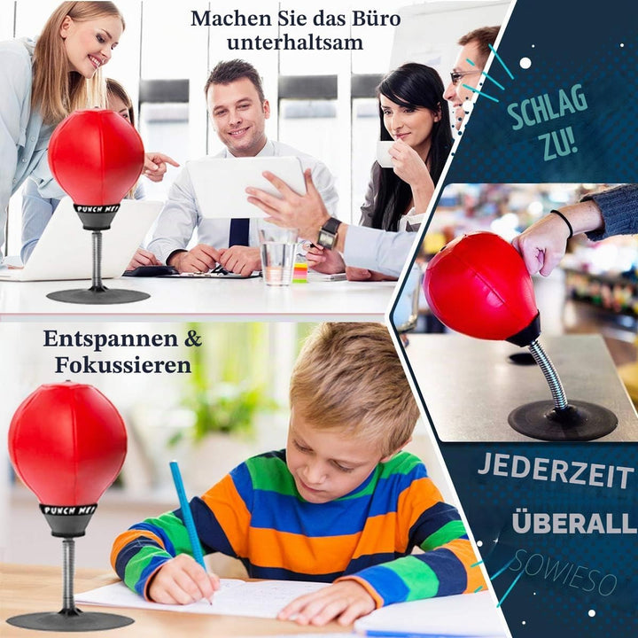 CozyBomB Desktop-Boxsack, Gag-Geschenke für ihn – Stressabbau, freistehend, Schreibtisch, Tisch, Box