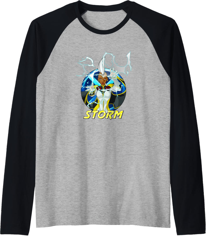 Marvel X-Men Storm Action Portrait Raglan