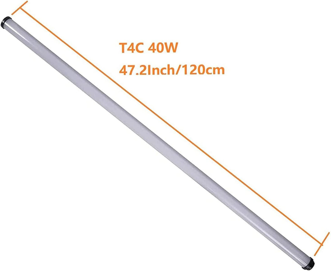 Amaran T4c 4-Fuss-Vollfarb-LED-Röhrenleuchte mit 40 W RGBWW-Ausgang, 744+ Lux bei 1 m (5600 K), Voll