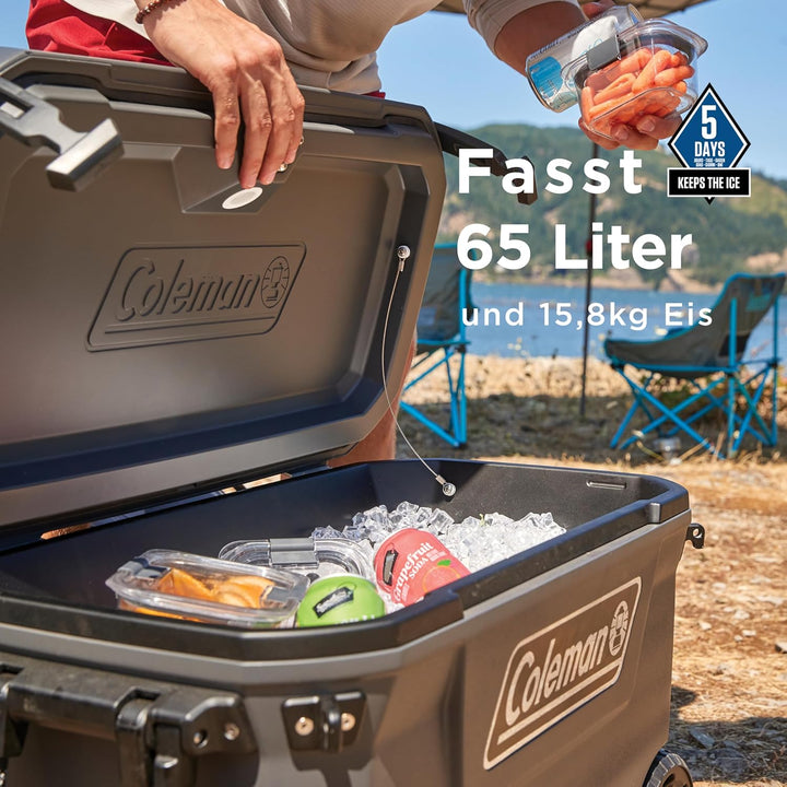 Coleman Convoy Hochleistungs-Kühlbox | 27L - 22L Fassungsvermögen | Hält EIS bis zu 5 Tage lang | Vo