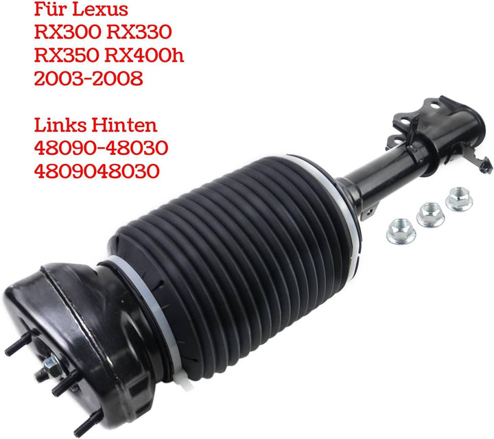 NSGMXT Ersatz für 2003-2008 Le-x-us U3 RX300 RX330 RX350 Federung Stossdämpfer Federbeine Links Hint
