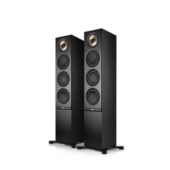 Teufel Stereo L 2 - Aktive Standlautsprecher Paar Kabellos Bluetooth WLAN Multiroom Kabellos Streami
