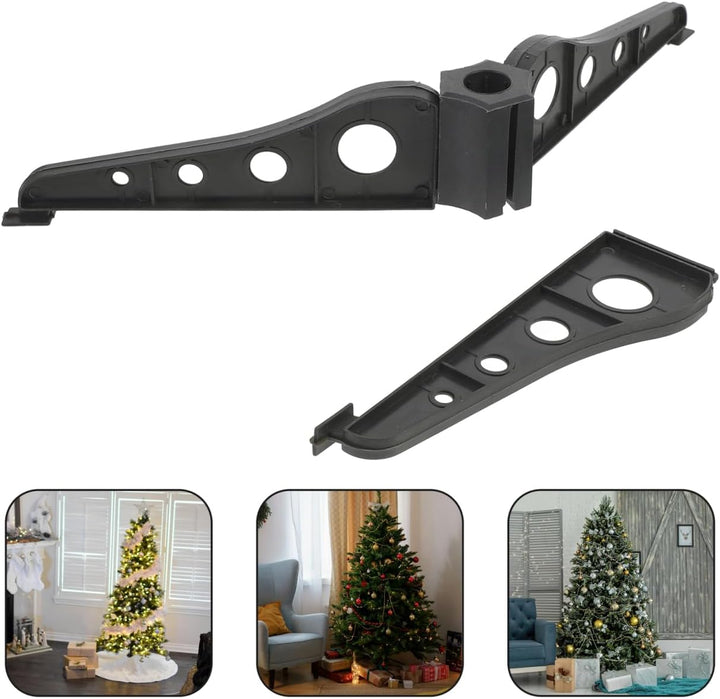 BESPORTBLE Weihnachtsbaumständer Kunststoff Weihnachtsbaum Beine Ersatz Schwarz Abnehmbarer Weihnach