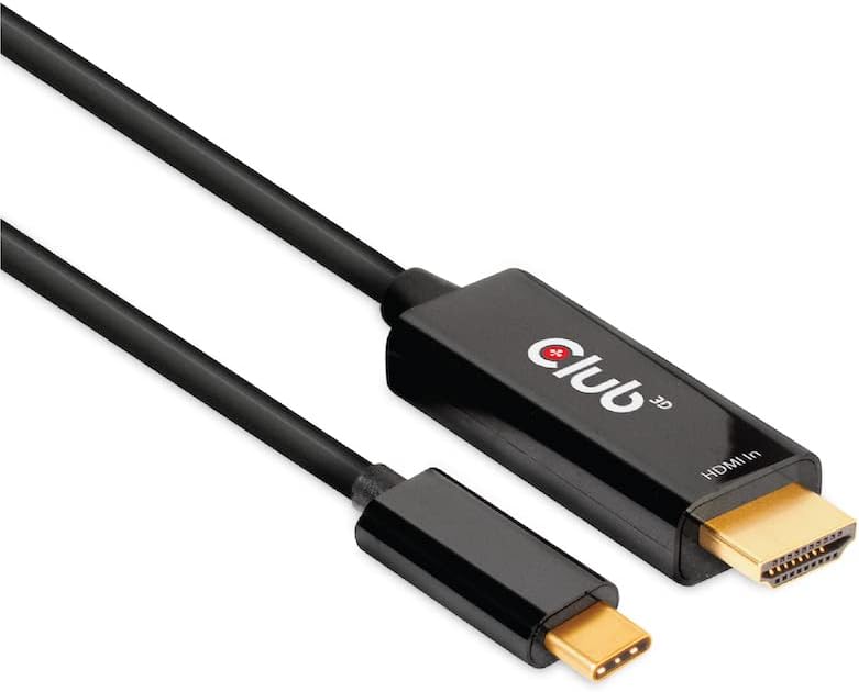 Club3D HDMI™ auf USB-Typ-C 4K60Hz aktives Kabel St./St. 1,8m CAC-1334, CAC-1334