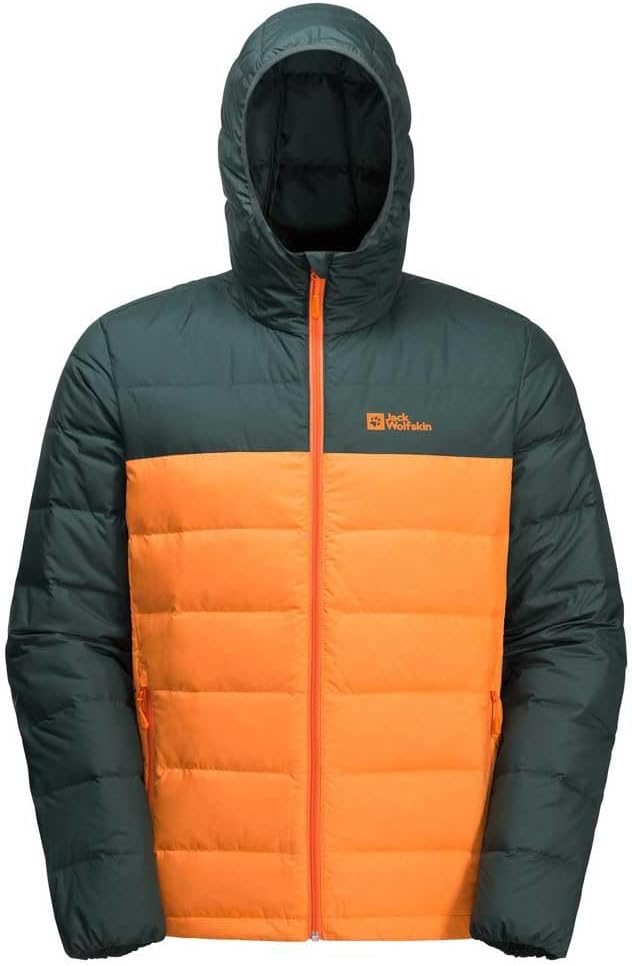 Jack Wolfskin Herren Ather Down Hoody M Daunenjacke M dragon fire, M dragon fire