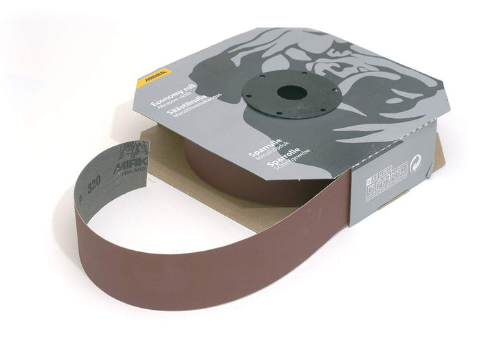 MIRKA 3351000112 Alox Rolle P120, 100 mm x 50 m
