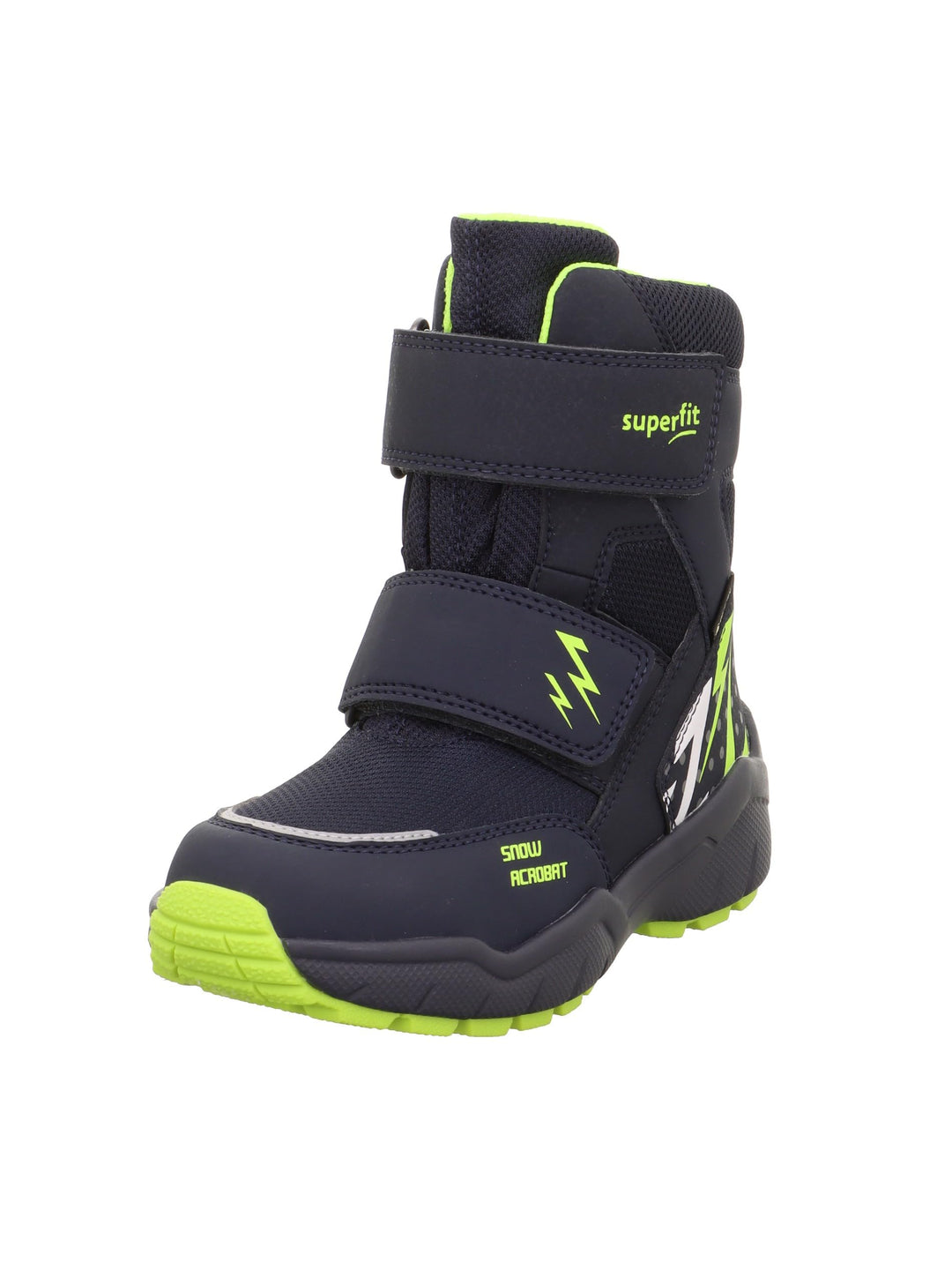 Superfit Jungen Culusuk 2.0 Warm Gefütterte Gore-tex Schneestiefel 27 EU Weit Blau Gelb 8010, 27 EU