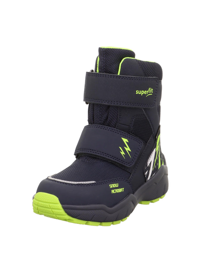 Superfit Jungen Culusuk 2.0 Warm Gefütterte Gore-tex Schneestiefel 27 EU Weit Blau Gelb 8010, 27 EU