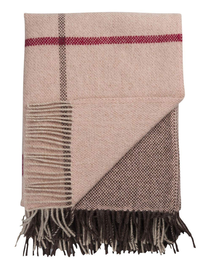 RØROS TWEED - Filos - Wolldecke aus norwegischer Lammwolle - Design von Runa Klock - Deckenmasse: 14