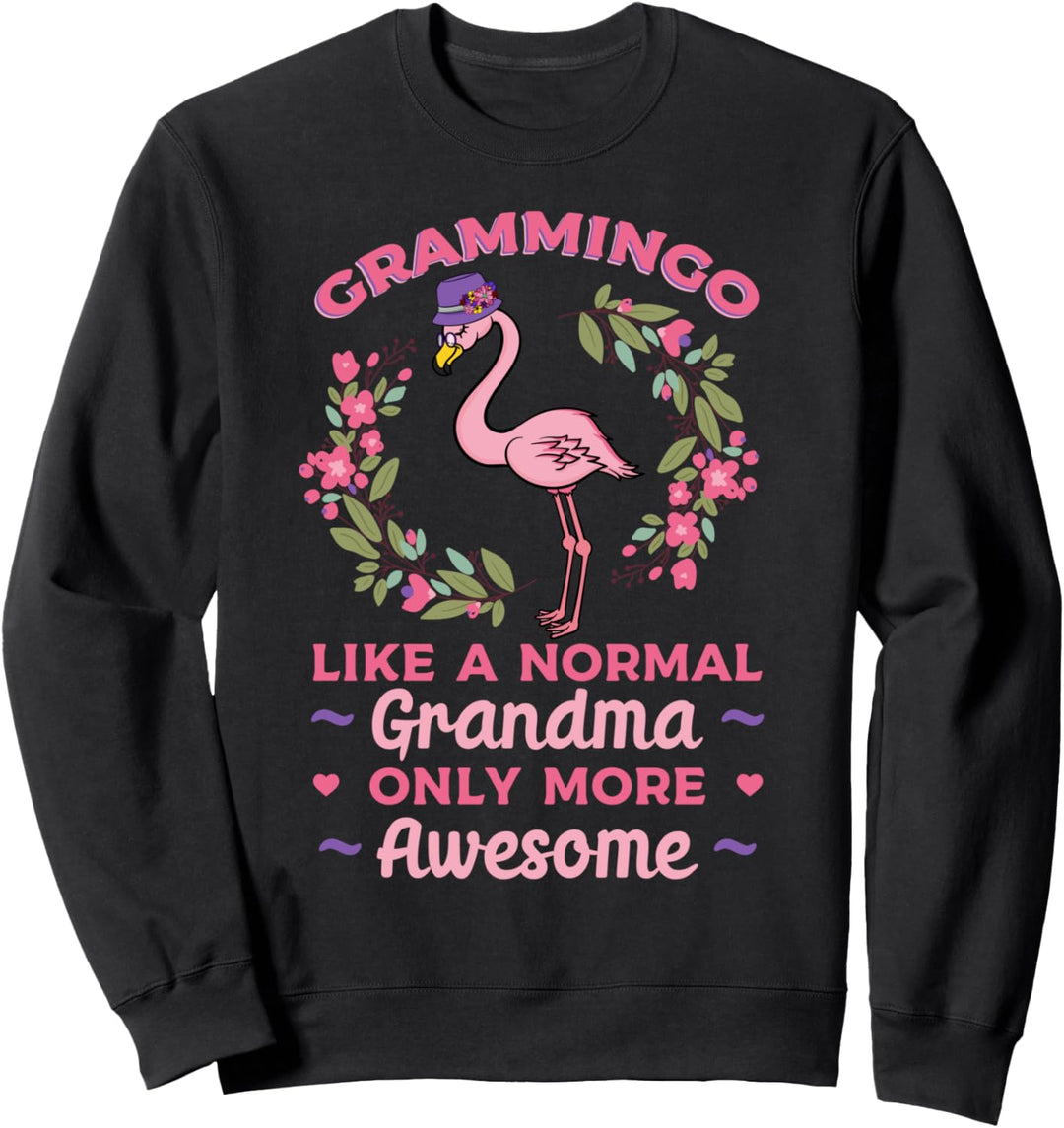 Grammingo Like A Normal Grandma Only More Awesome Oma Sweatshirt