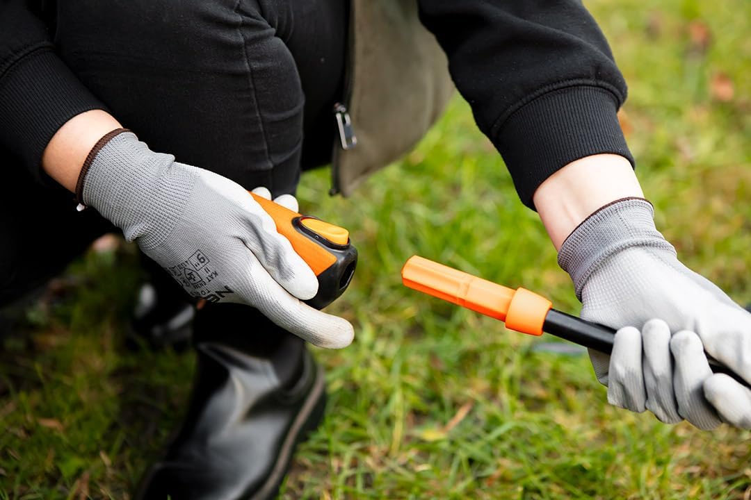 NEO TOOLS Kurzer Handgriff für NEO Click System - Ergonomischer Werkzeugstiel (150mm) mit PP-Aufnahm