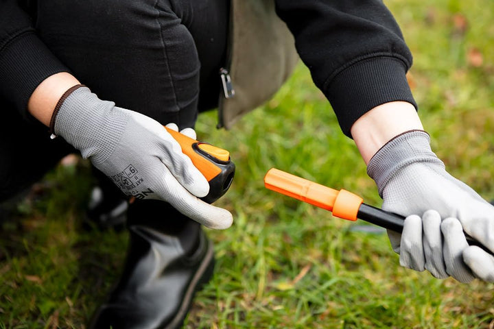 NEO TOOLS Kurzer Handgriff für NEO Click System - Ergonomischer Werkzeugstiel (150mm) mit PP-Aufnahm