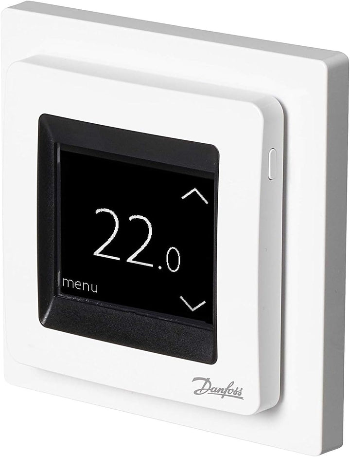 Danfoss 088L0122 ECtemp Touch, Digitaler Thermostat für Elektro-Fussbodenheizung mit Touchscreen-Bed