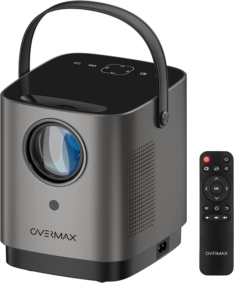 OVERMAX Multipic Full HD Projektor, LED Beamer, Heimkinoprojektor, Heimkino, Fernbedienung, Projekto