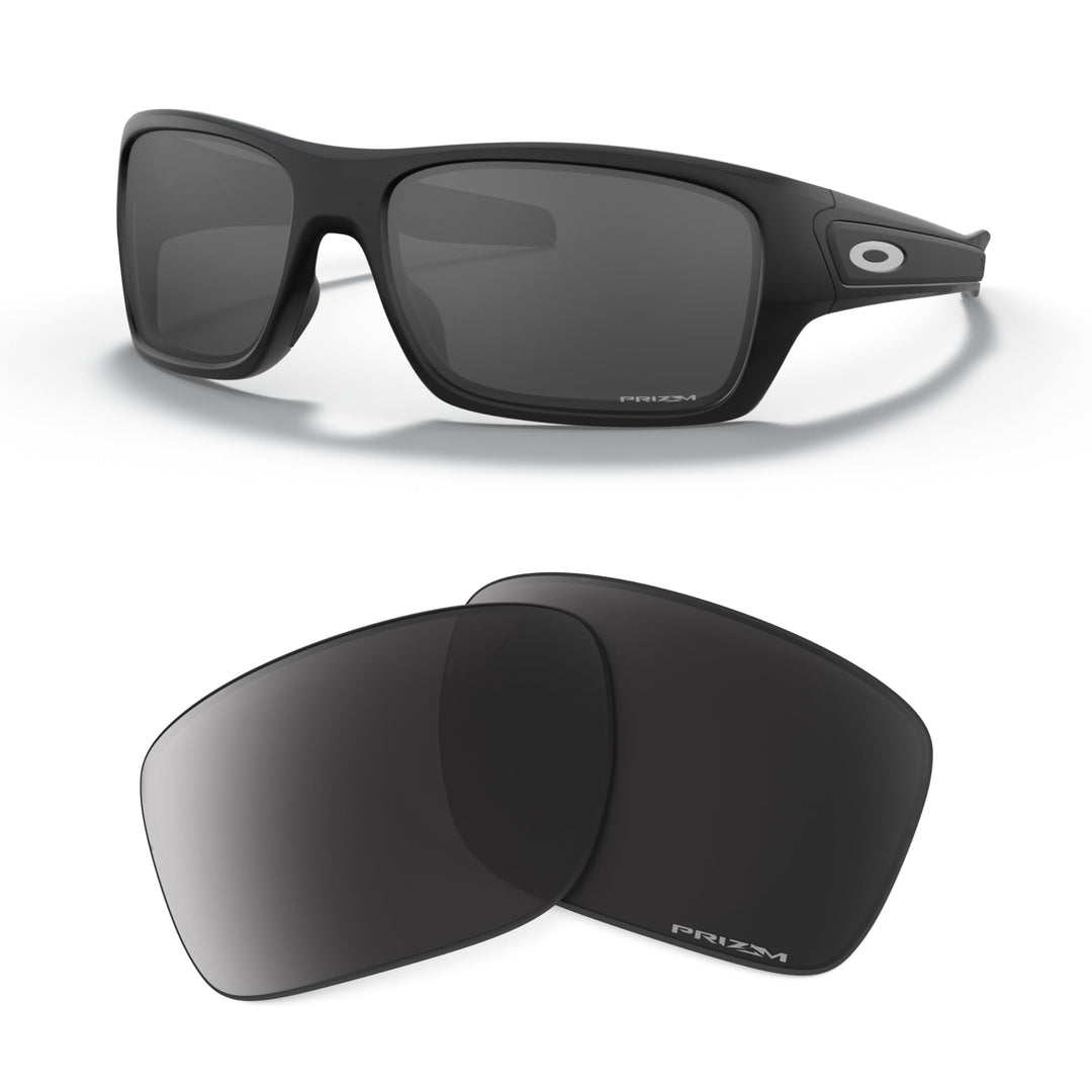 Oakley Original Turbine OO9263 Ersatzgläser für Damen und Herren + Set mit Mikrofasertuch Tasche PRI