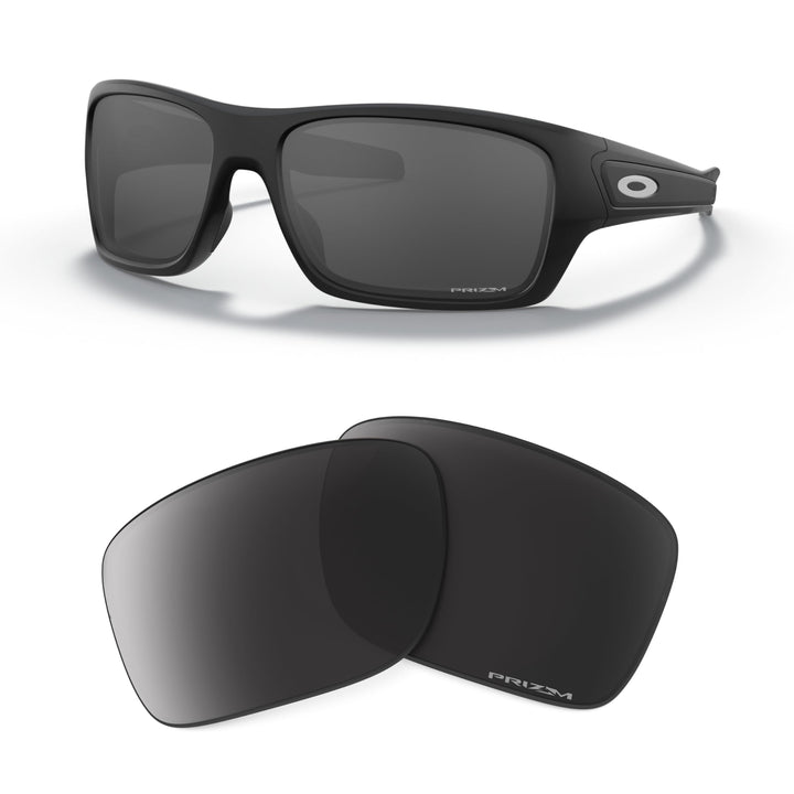 Oakley Original Turbine OO9263 Ersatzgläser für Damen und Herren + Set mit Mikrofasertuch Tasche PRI