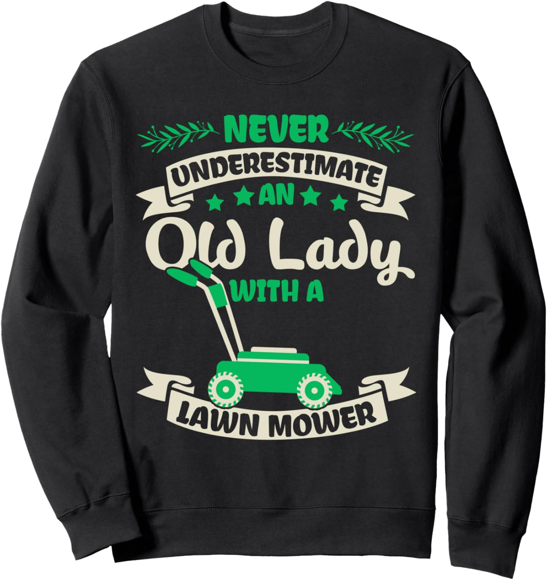 Garten Gärtner Landschaftsgärtner - Rasenmäher Hobbygärtner Sweatshirt