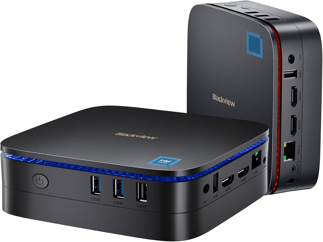 Blackview Mini PC, Intel 12th Gen N95(up to 3.4GHz) Mini Computer Windows 11 mit 16GB DDR4 RAM 1TB M