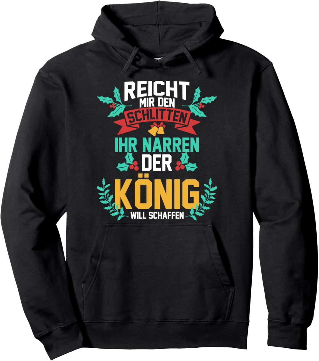 Weihnachtsmann Heiligabend Weihnachten Pullover Hoodie
