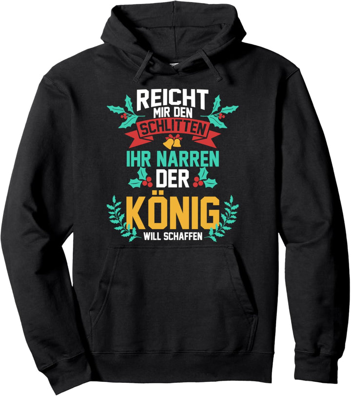 Weihnachtsmann Heiligabend Weihnachten Pullover Hoodie