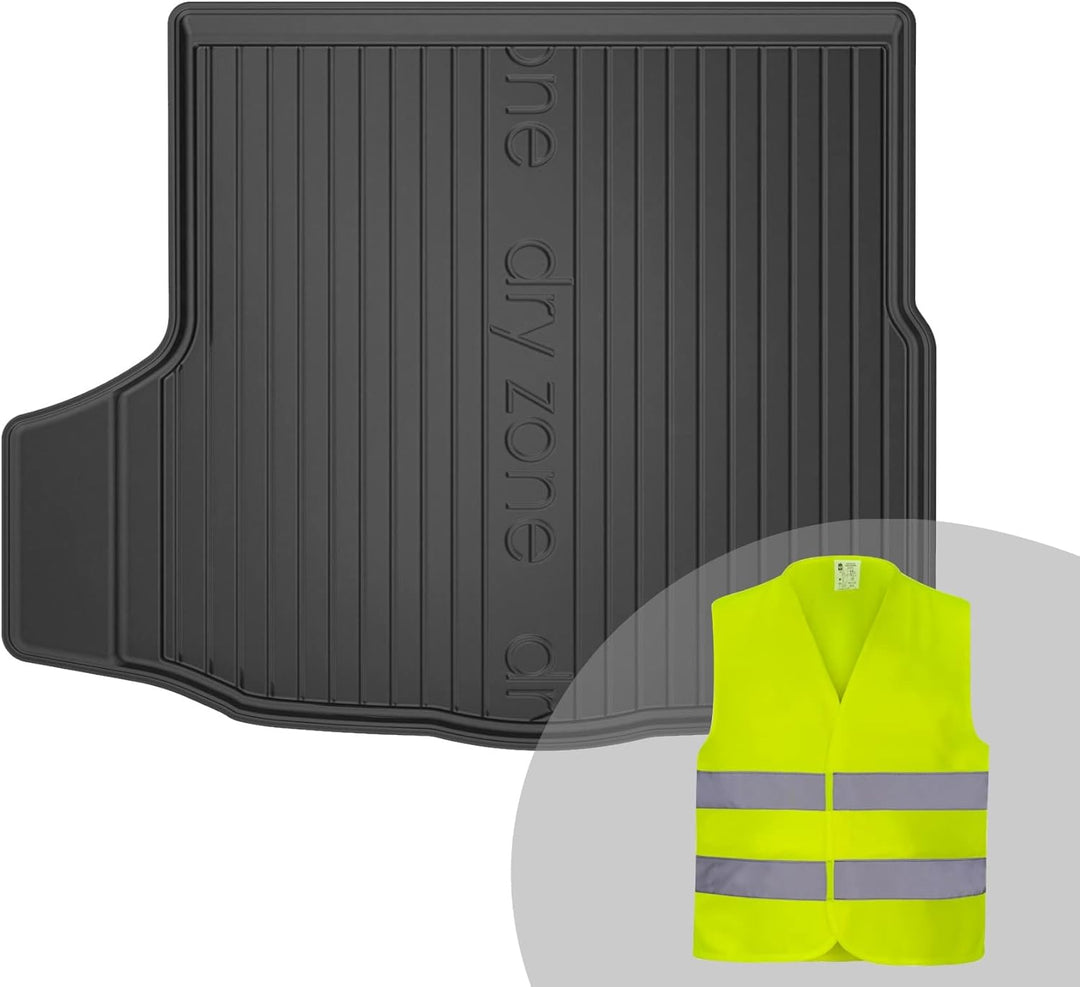 FROGUM DryZone Gummimatte Ganzjährige Praktische Auto Kofferraummatte Kofferraumwanne passend für Vo